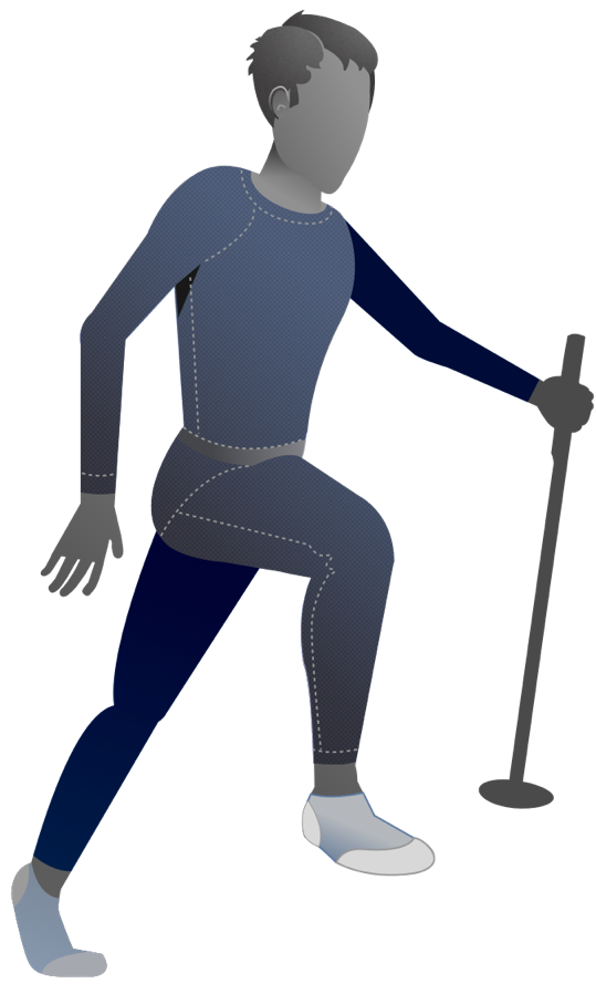 Illustration of base layer apparel.