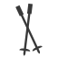 Hiking Poles Icon